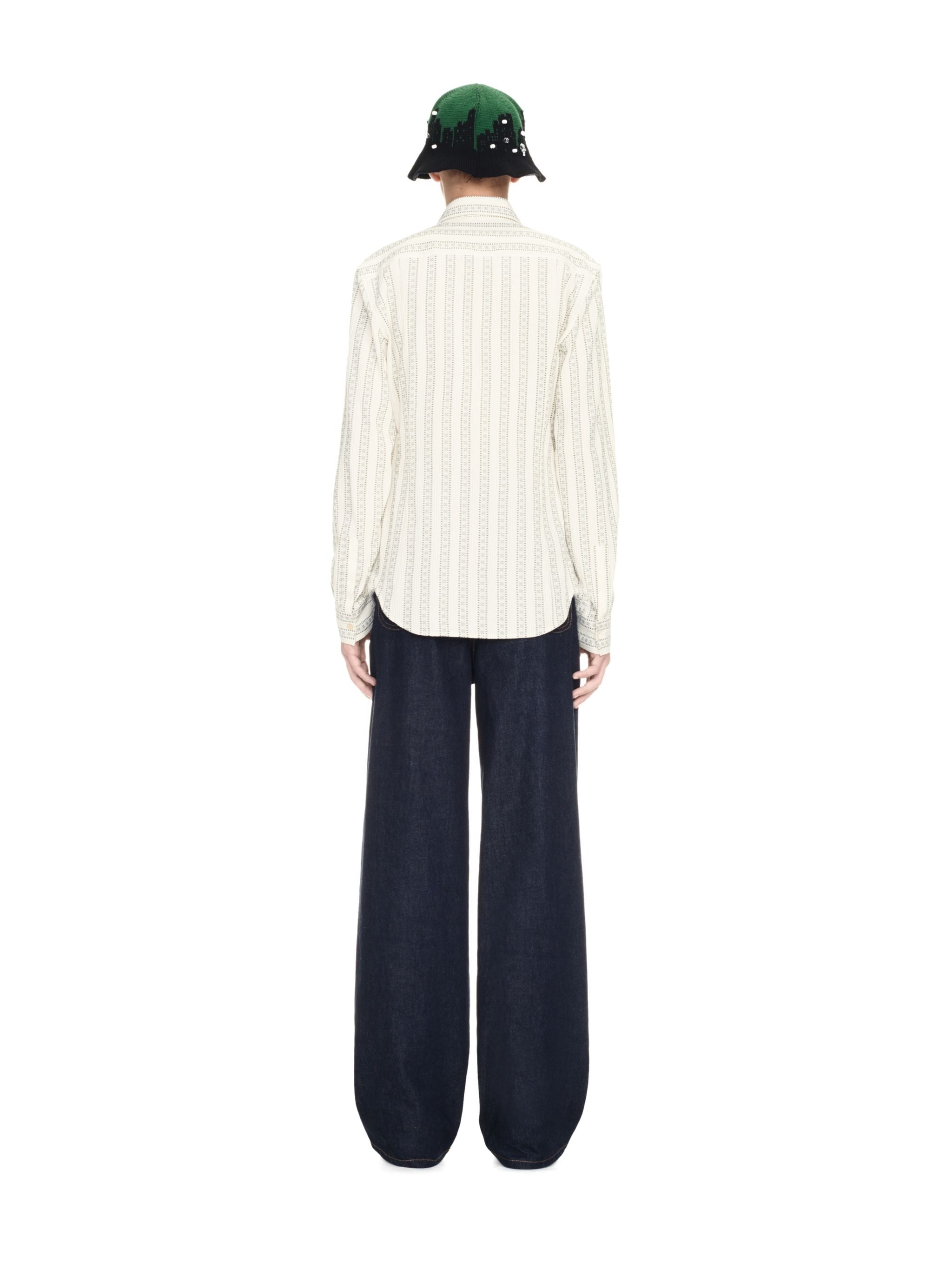 90s Logo Baggy Tapered Jeans - 4