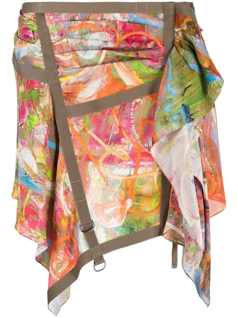 O-Diantha-Print mini dress 1