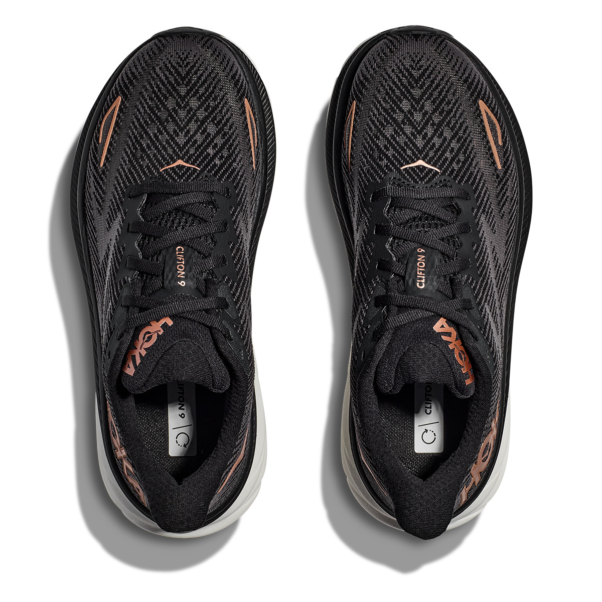Hoka Clifton 9 - Black - Copper - 3