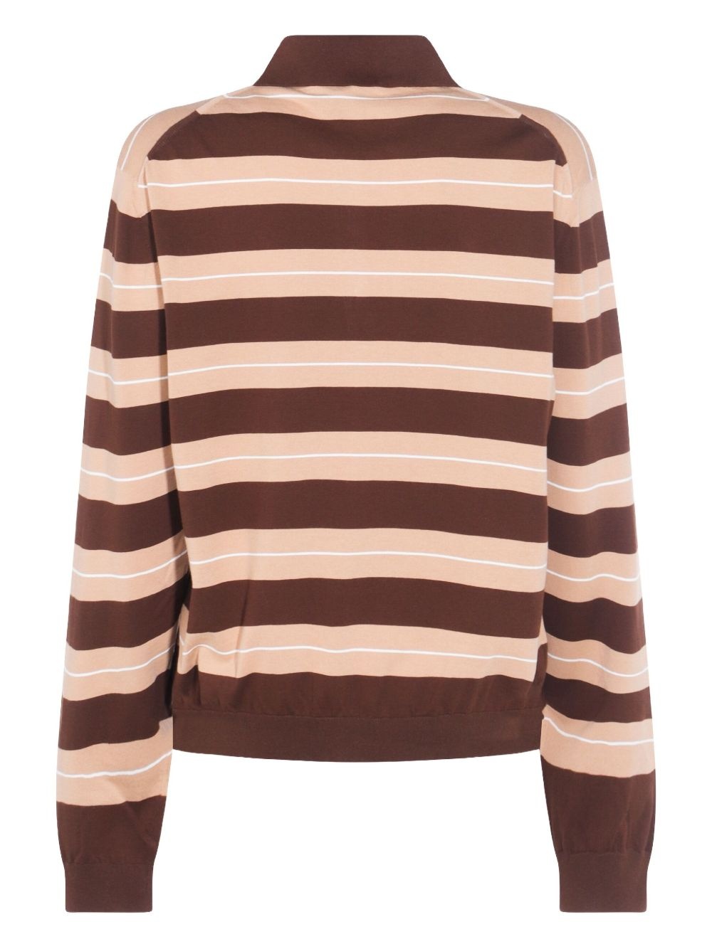 striped polo top - 2