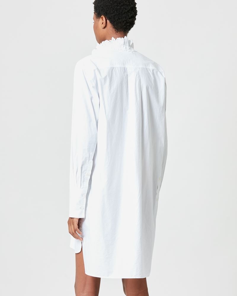 CABORA EMBROIDED SHIRT-DRESS - 5