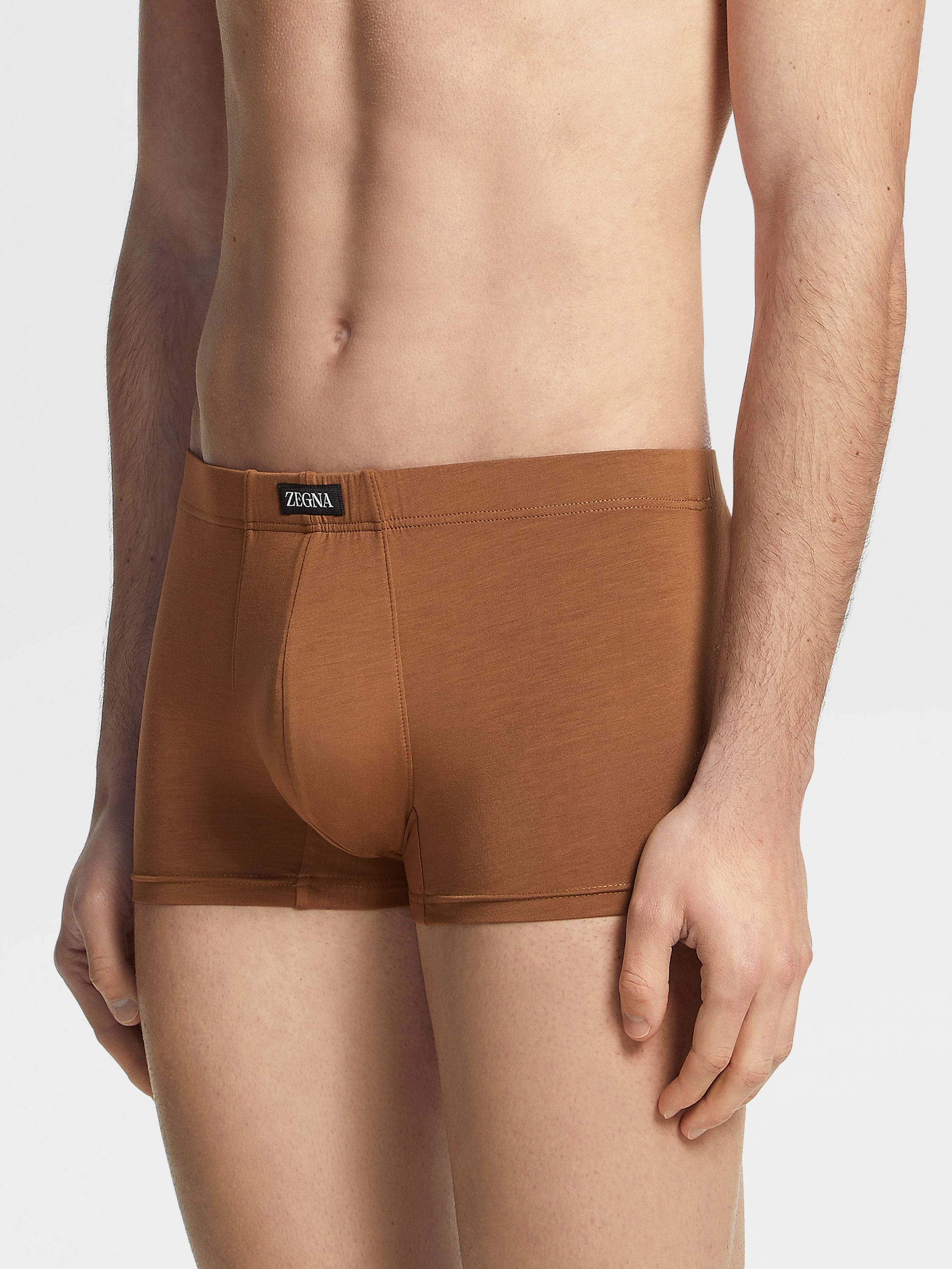 DARK FOLIAGE STRETCH MODAL TRUNKS - 2