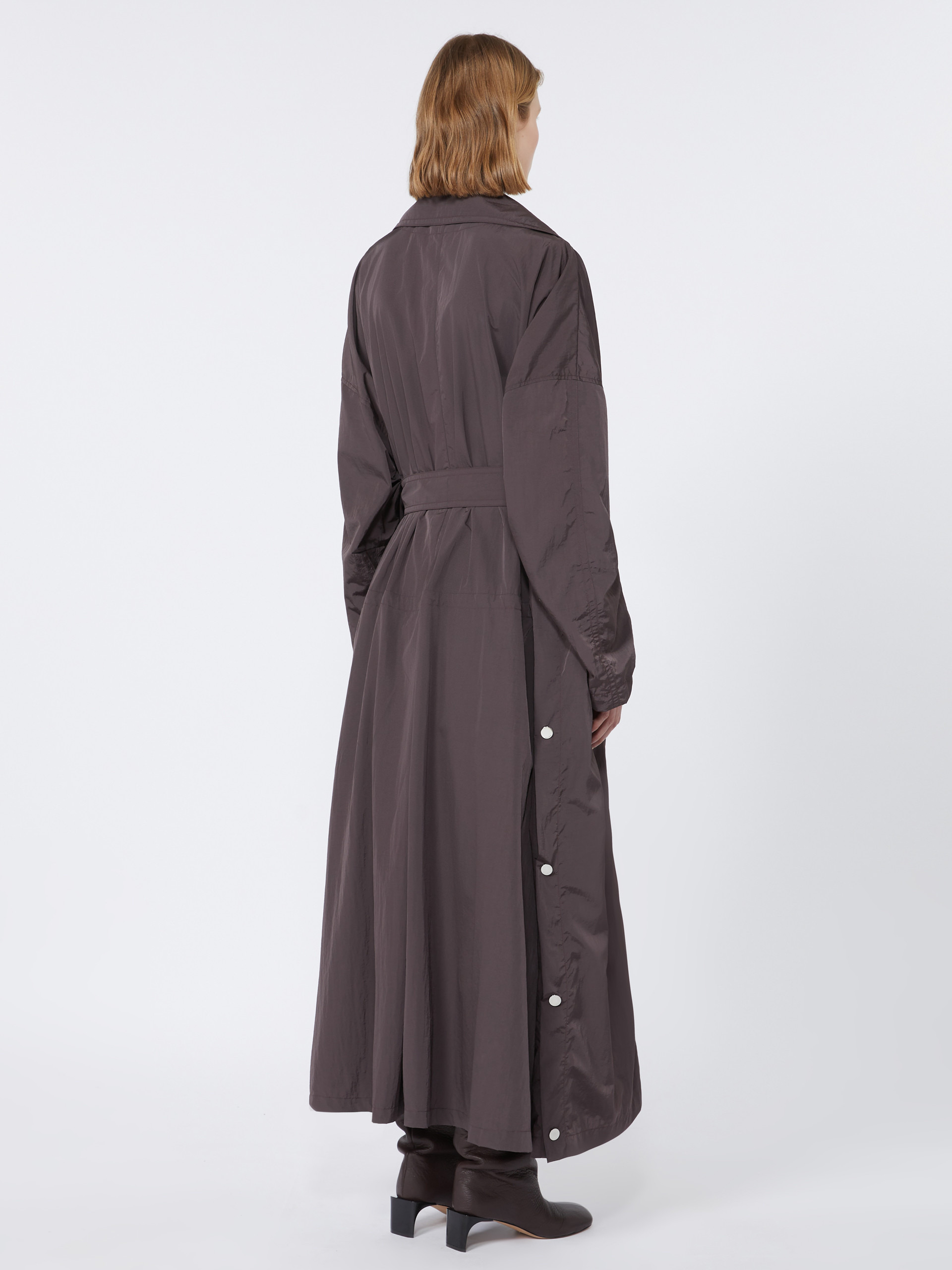 BARBRA1234 Oversized taffeta trench coat - RUNWAY - 4