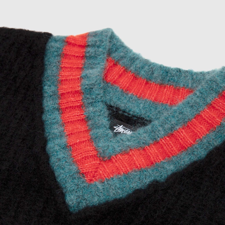 MOHAIR TENNIS SWEATER - 2
