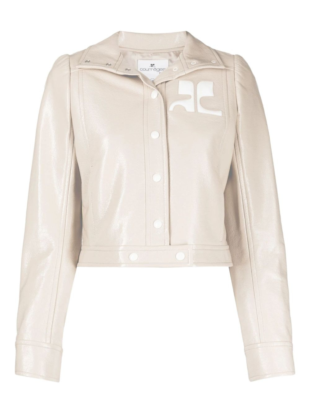 logo-detail jacket - 1