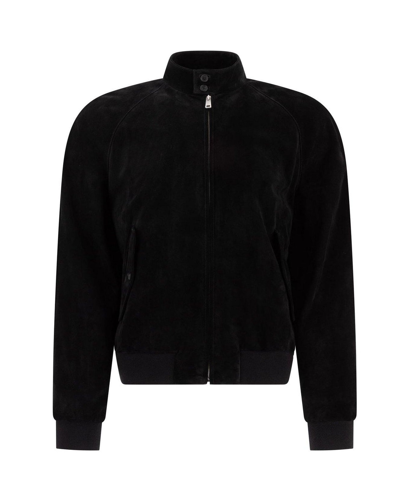 Zip-up Bomber Jacket - 1