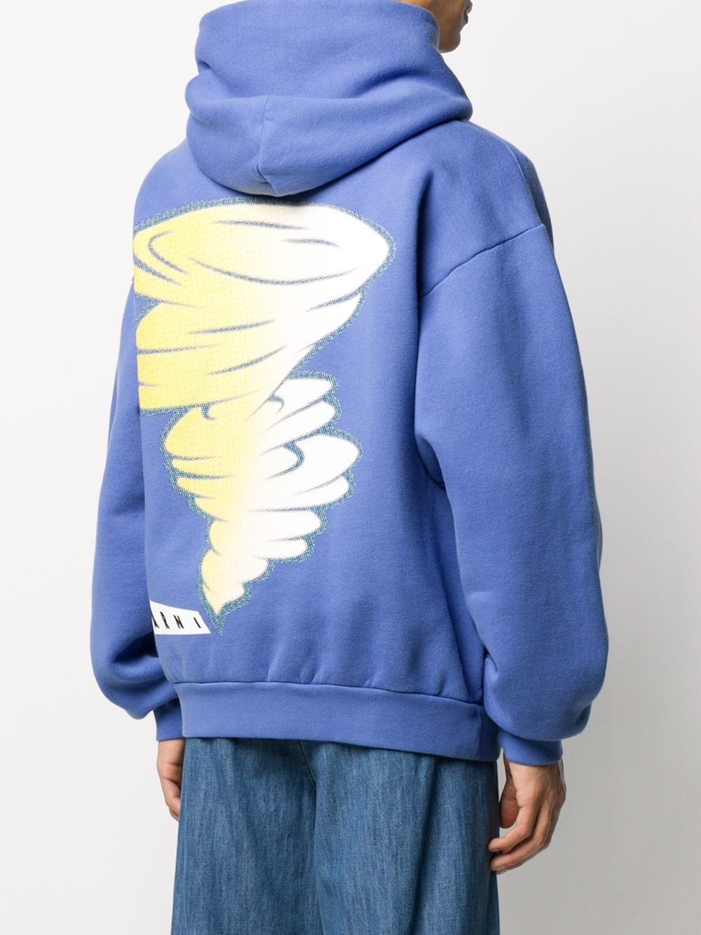 storm print hoodie - 4