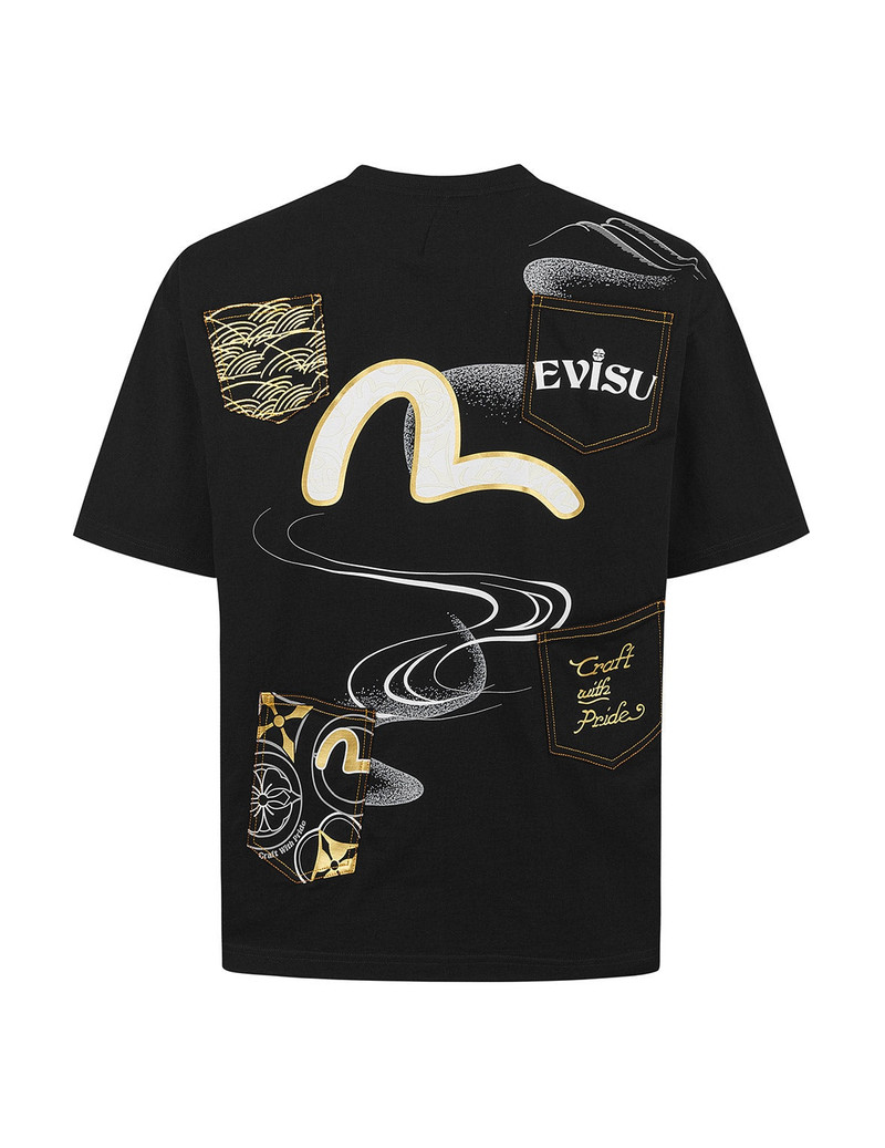 Multi-Pocket and Multi-Print Loose Fit T-shirt 11