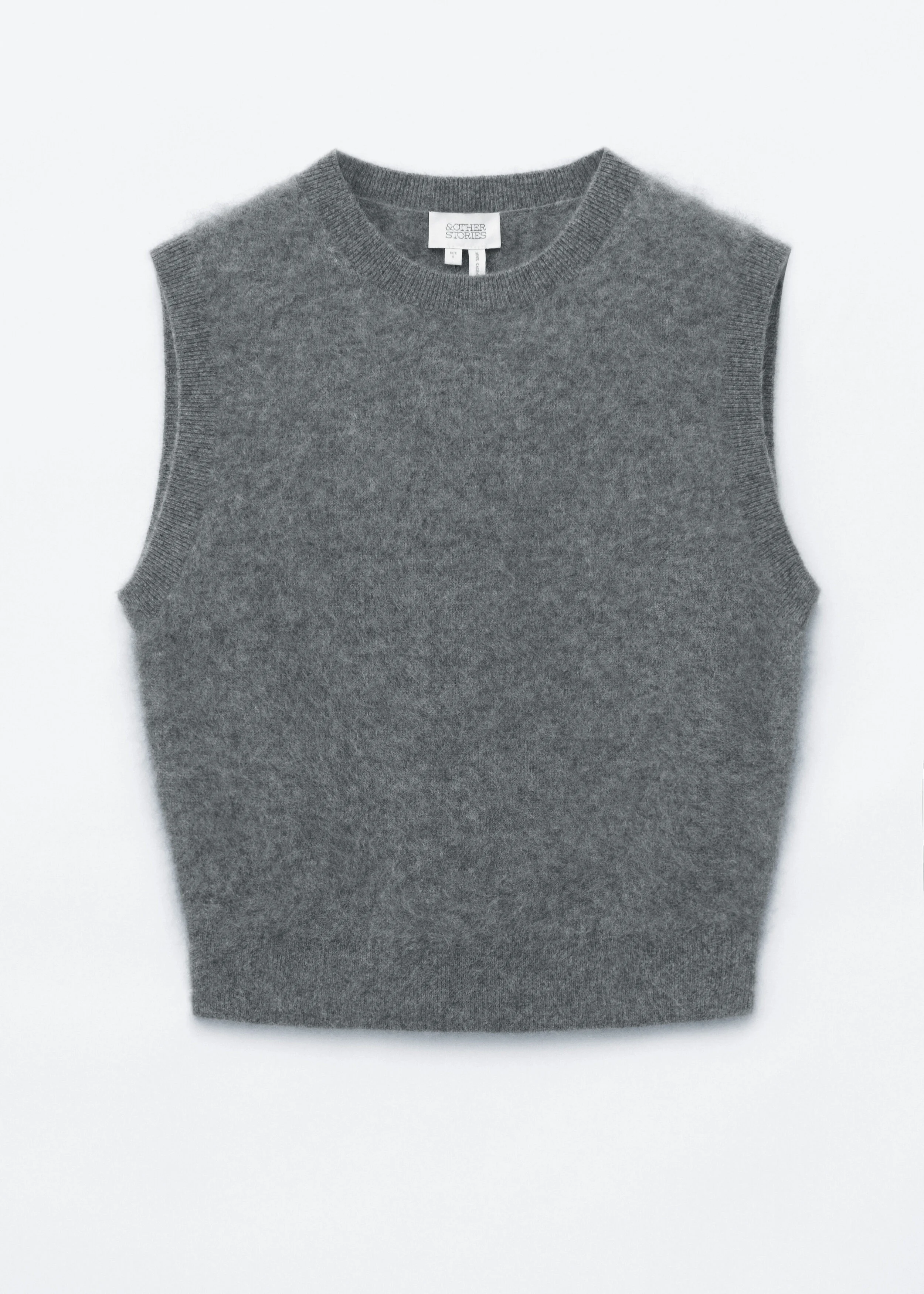 Brushed Cashmere Vest - 1