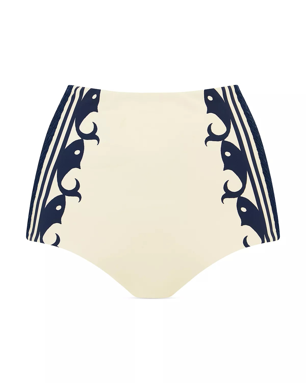 Marine Smocked Boyleg Brief Bikini Bottom - 4