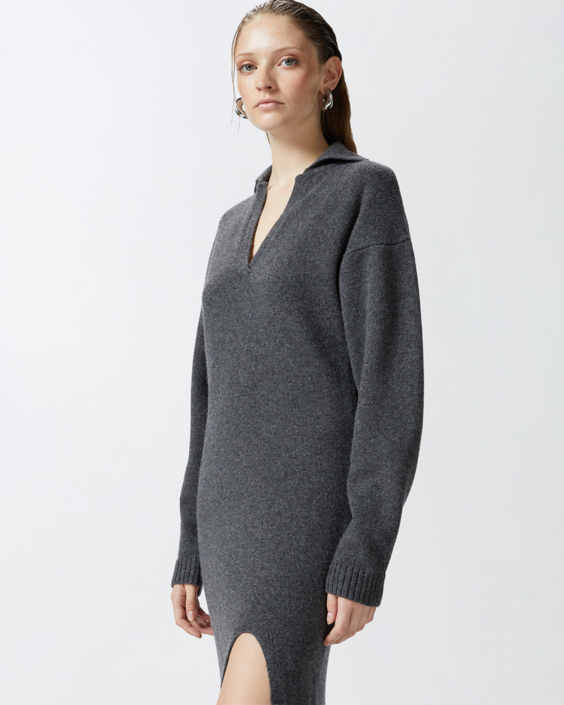 PINKO LONG CASHMERE BLEND KNIT DRESS outlook