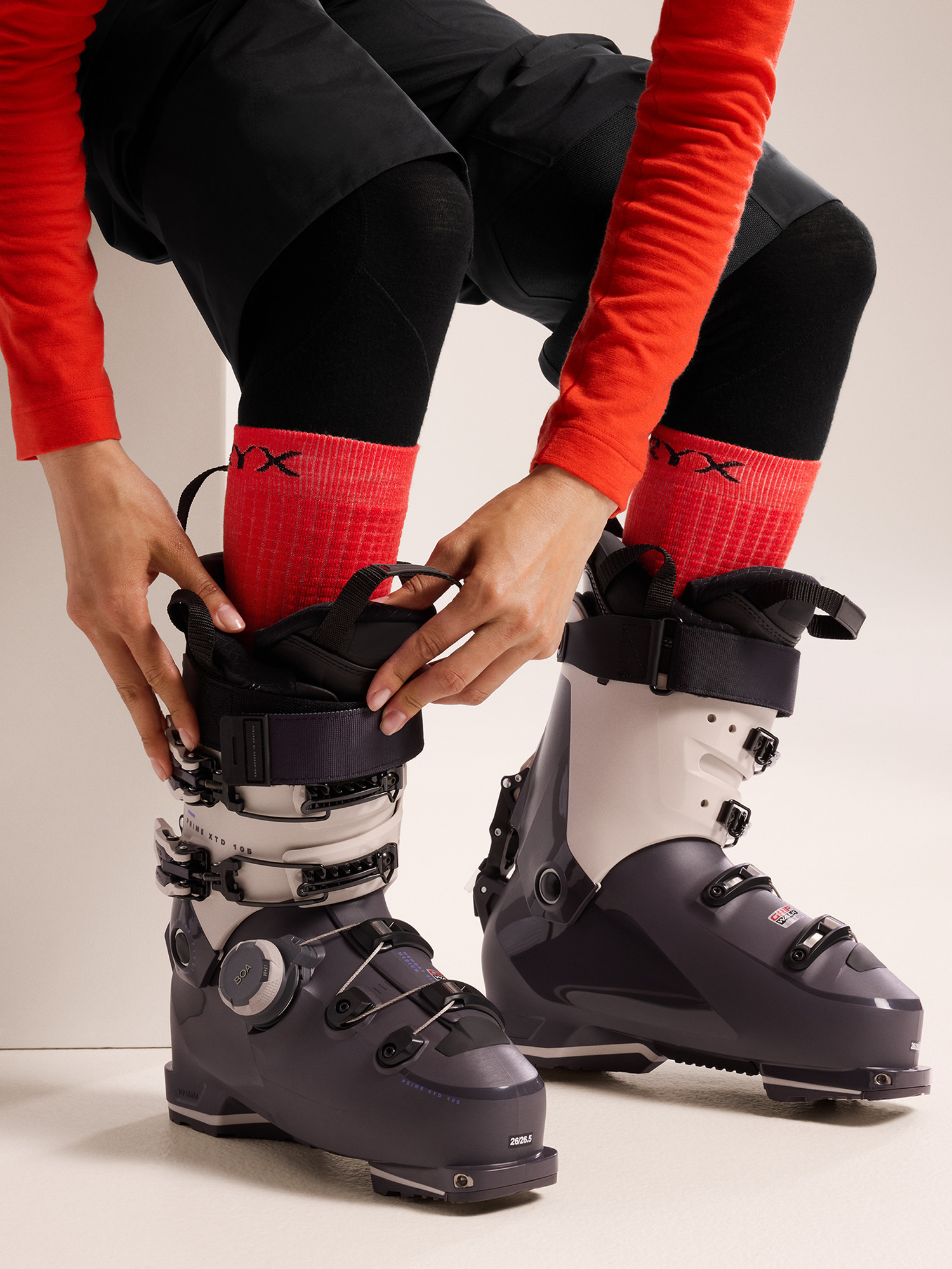 Merino Wool Ski Sock - 6