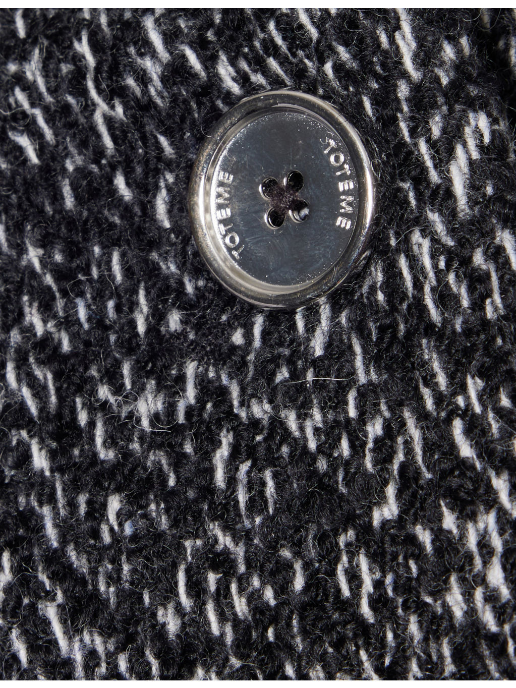 Collarless Cinched Wool-Blend Jacket - 7