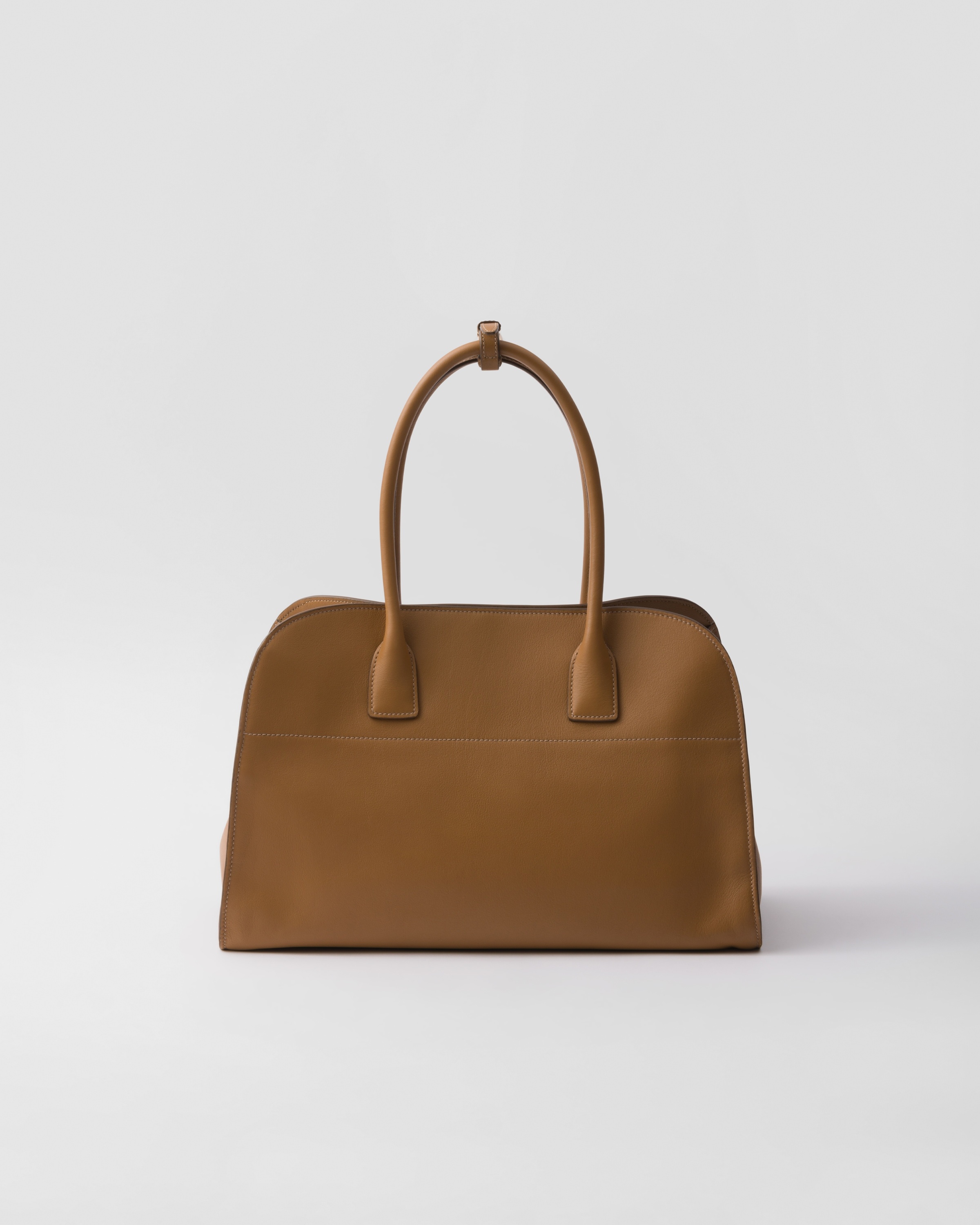 Large leather tote bag - 3