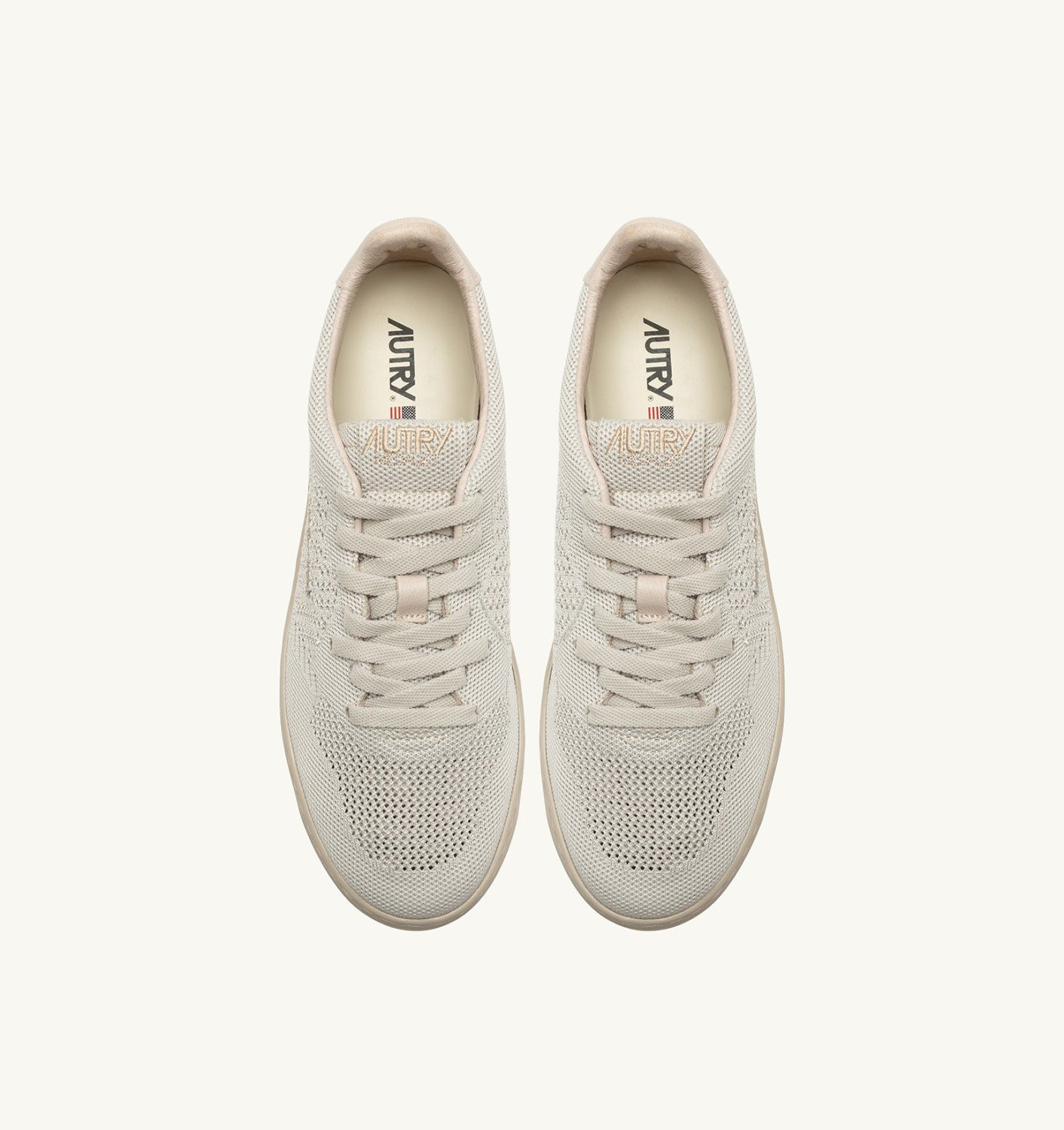 MEDALIST EASEKNIT LOW SNEAKERS IN GRAY MORNING KNIT - 5
