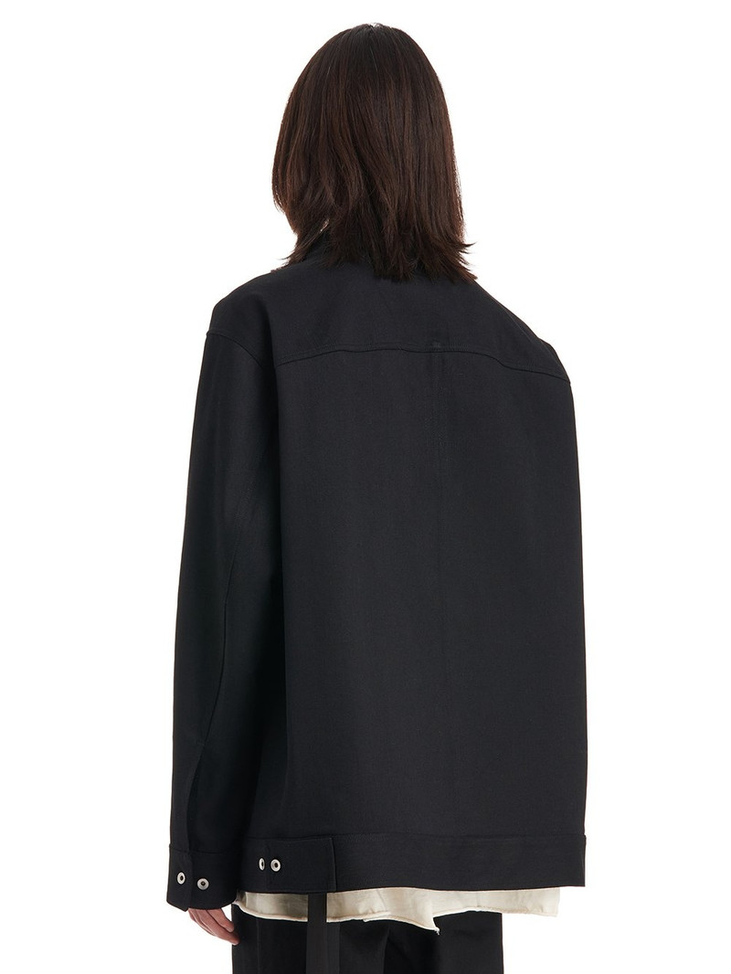 Jumbo Worker Jkt Black Denim Oversized Jacket - Jumbo Worker Jkt 3