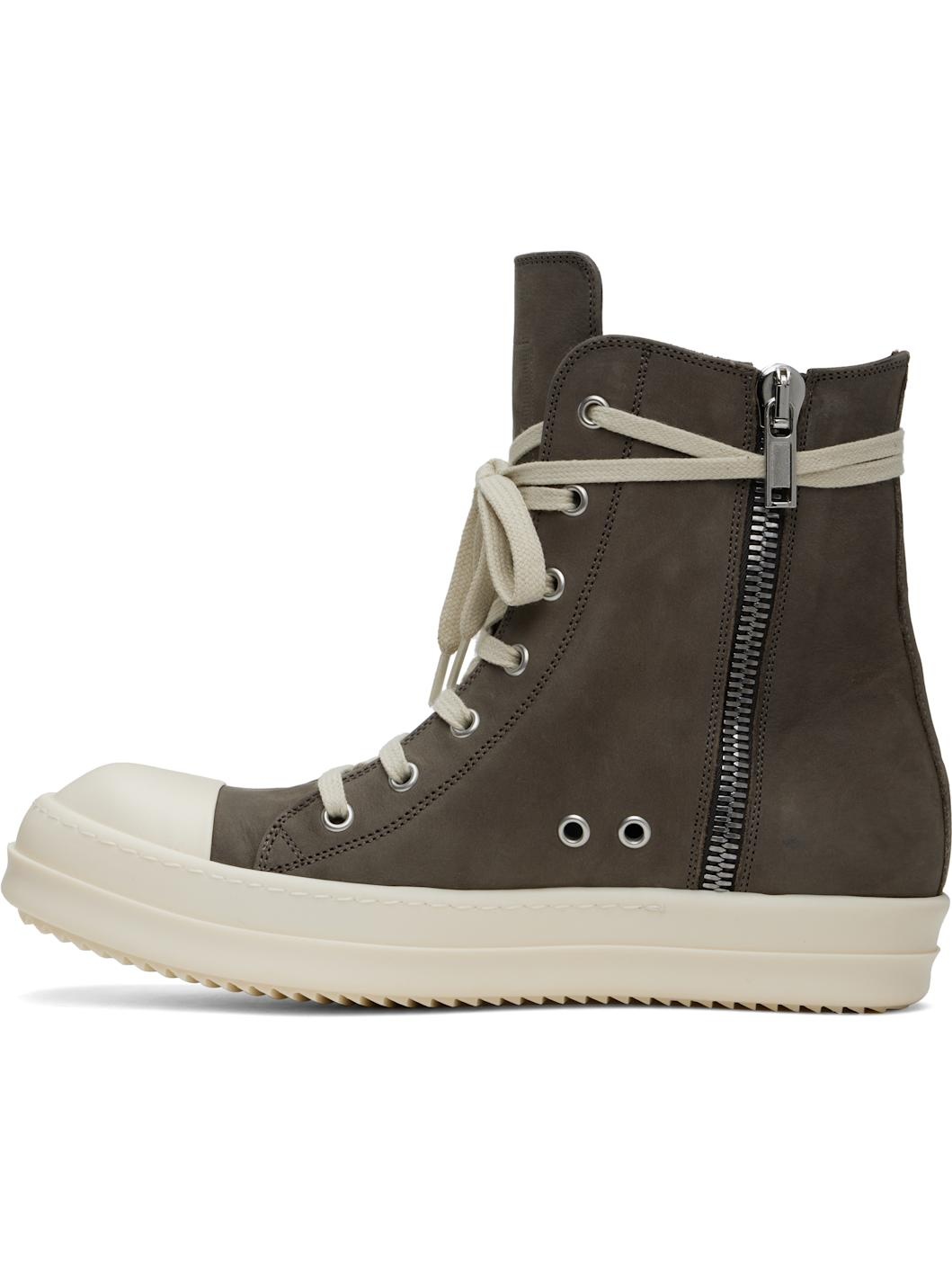 Gray Hollywood Nubuck Sneakers - 3