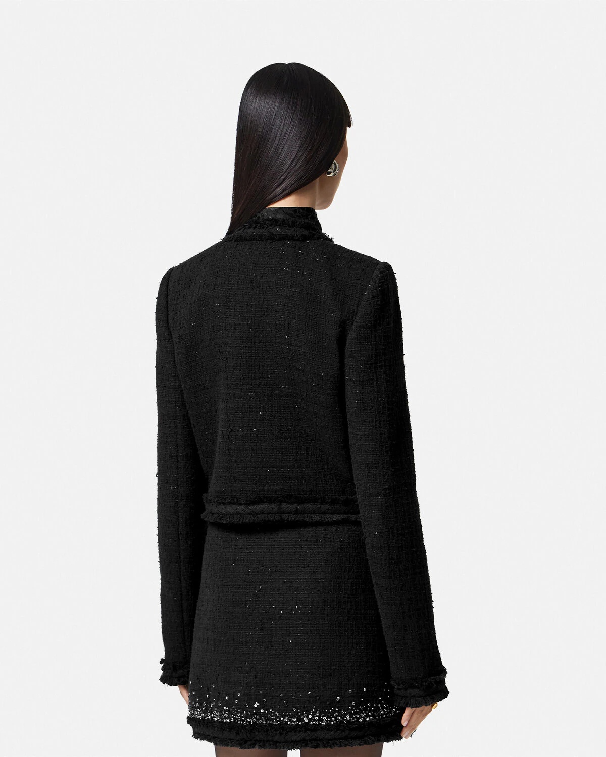 Tweed Cardigan Jacket - 5