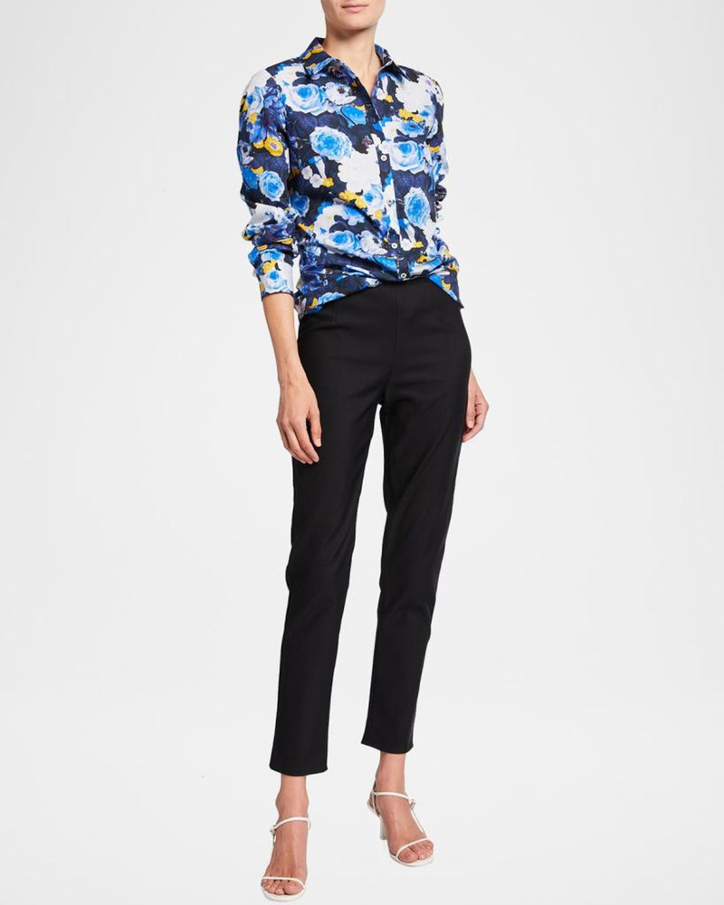 Catherine Slim-Leg Ankle Pants 5
