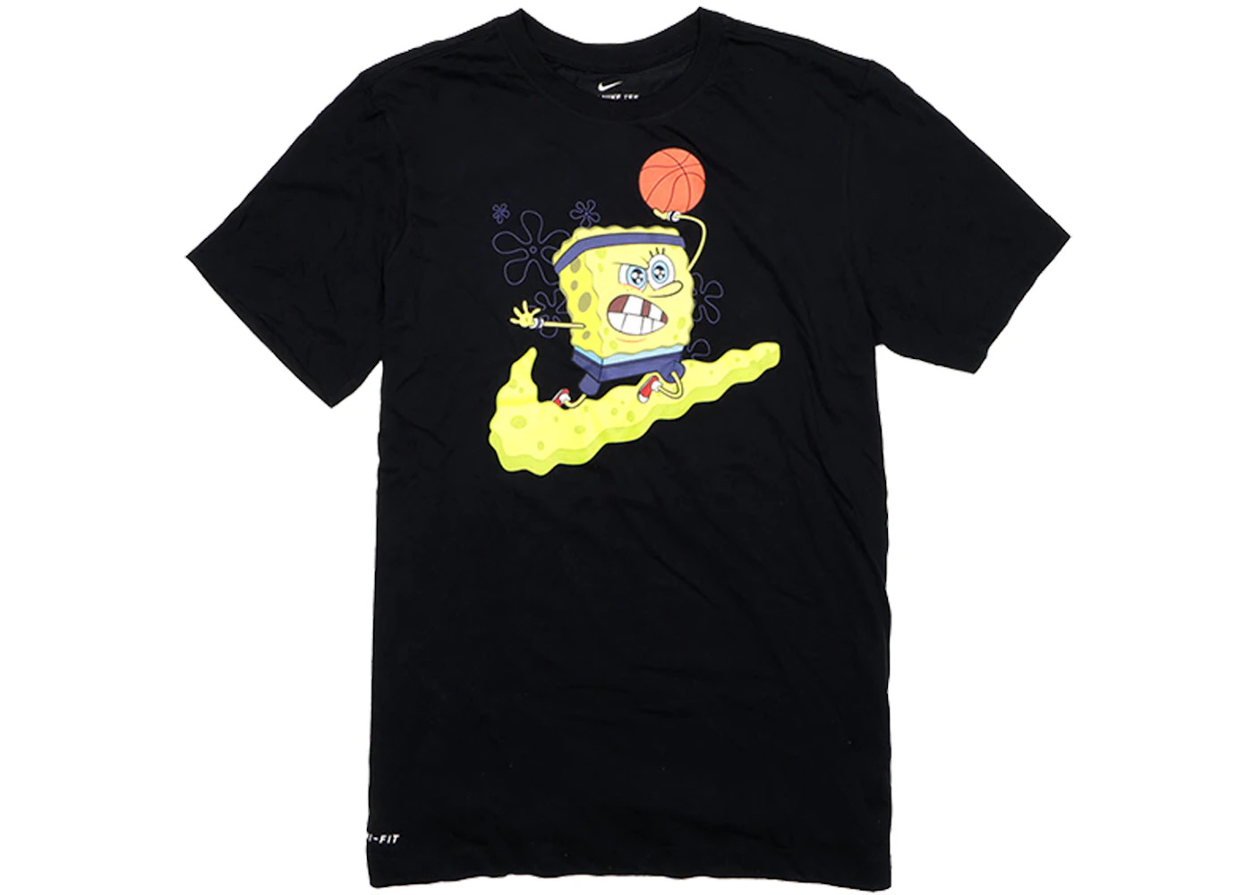 Nike Kyrie x Spongebob Dri-Fit Tee Black - 1
