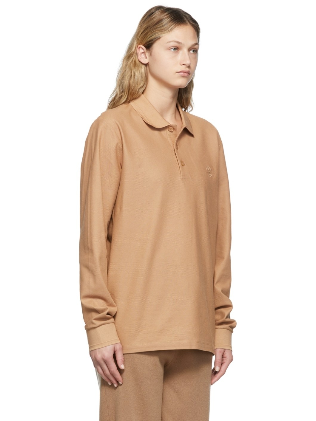 Brown Core LS Polo - 2