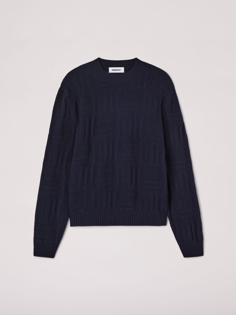 Monogram Knit Sweater - 1
