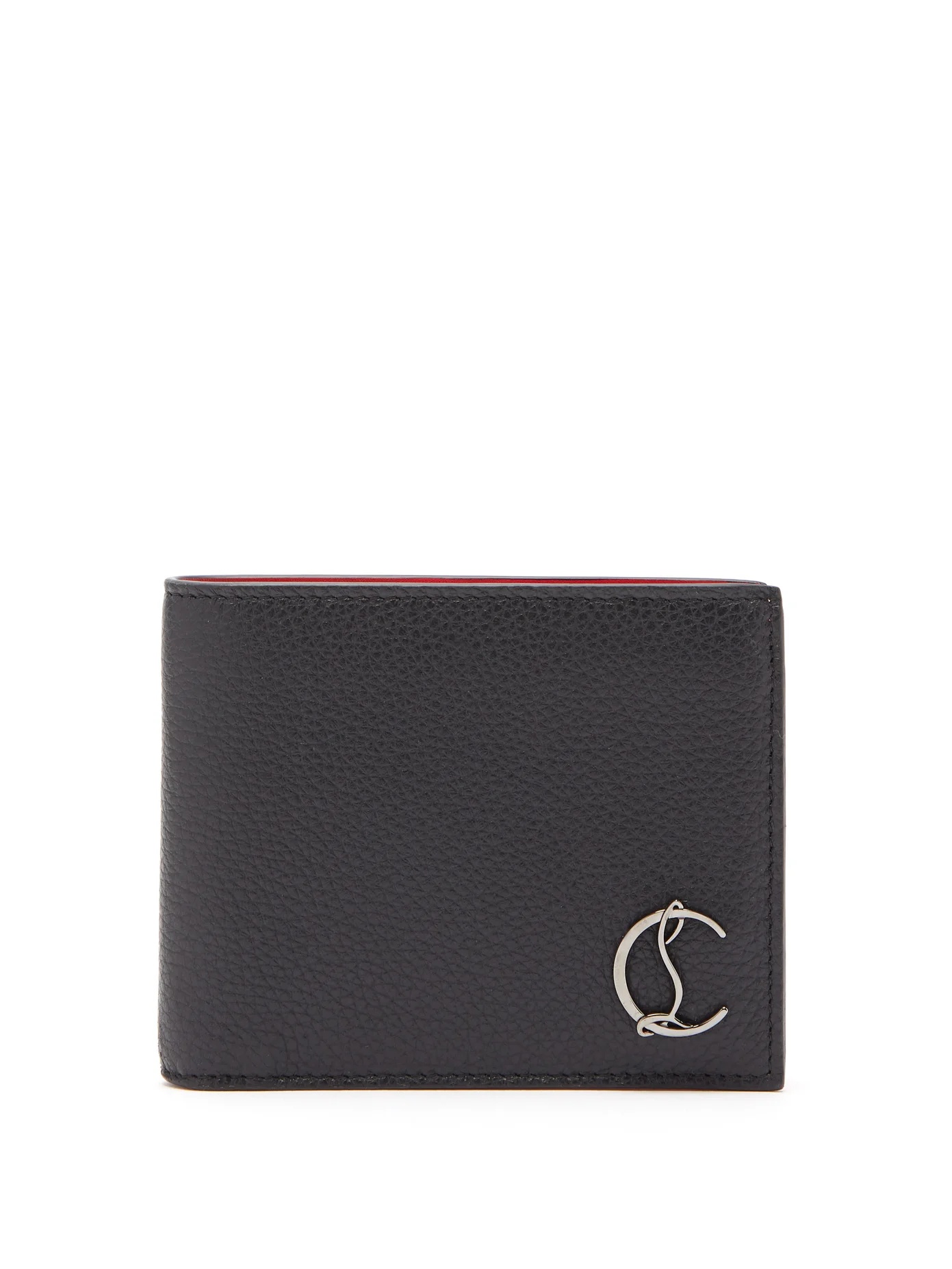 Coolcard monogram-plaque leather bi-fold wallet - 1