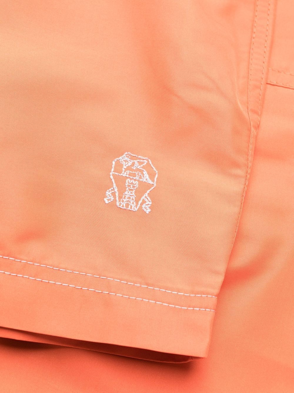 elasticated drawstring swim shorts - 3