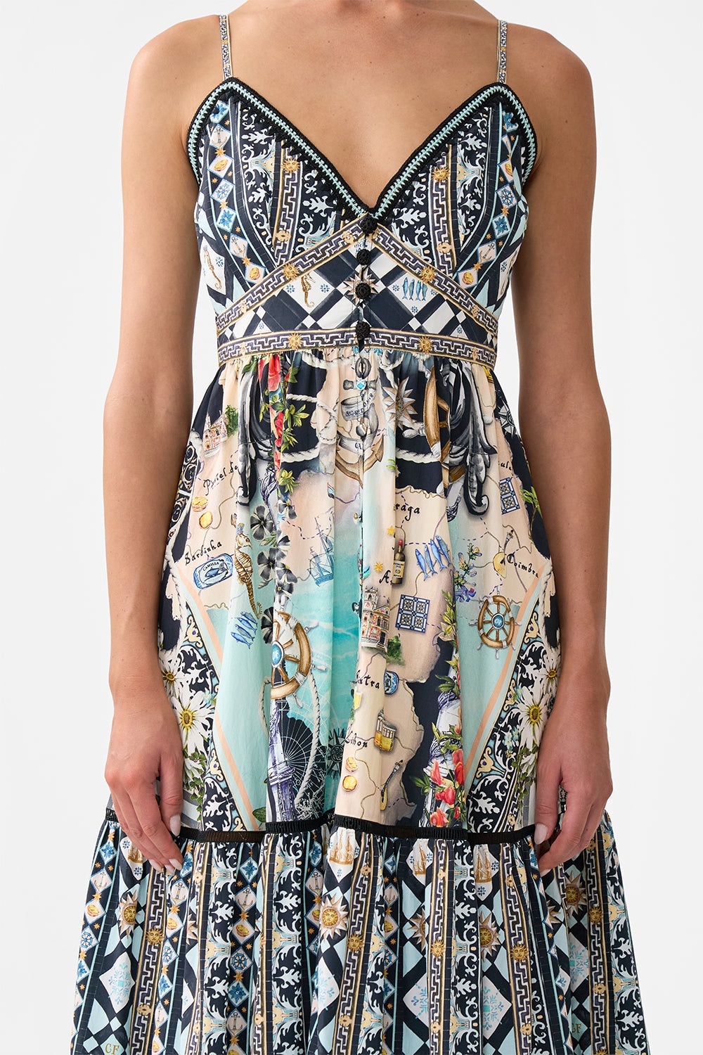 TIERED BODICE DRESS - 5