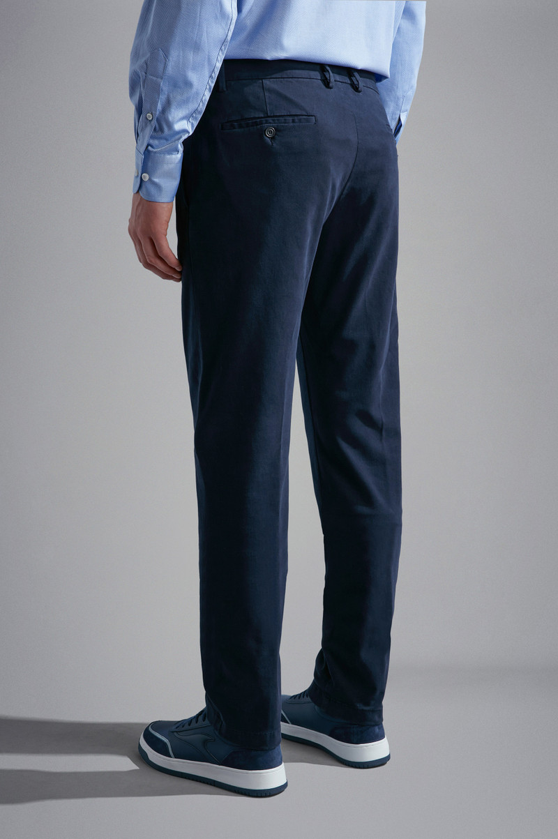 COTTON STRETCH CHINO TROUSERS 3