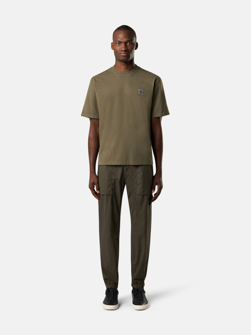 Stone Island 2100034 COMBED ORGANIC COTTON JERSEY outlook