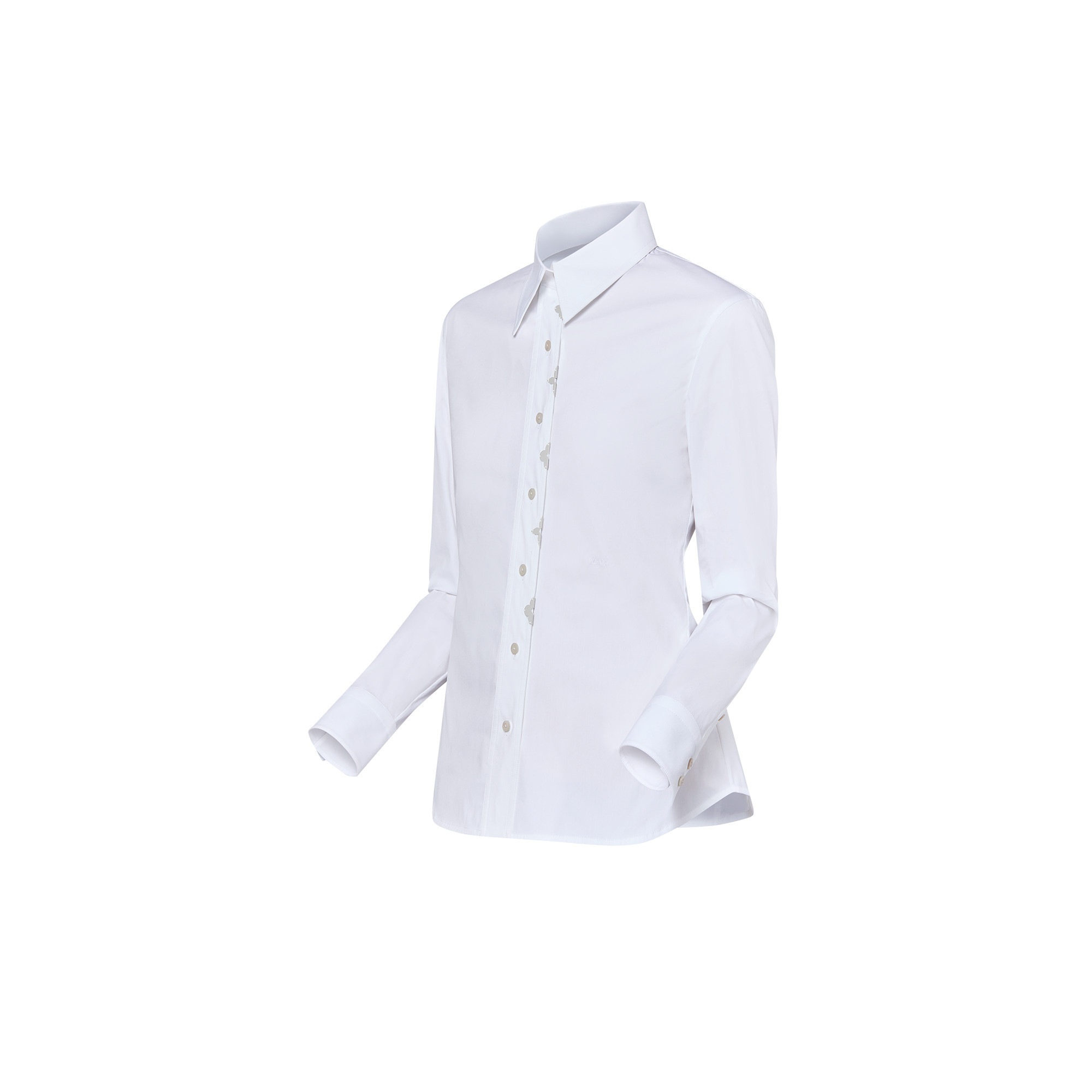 Monogram Flower Accent Shirt - 2
