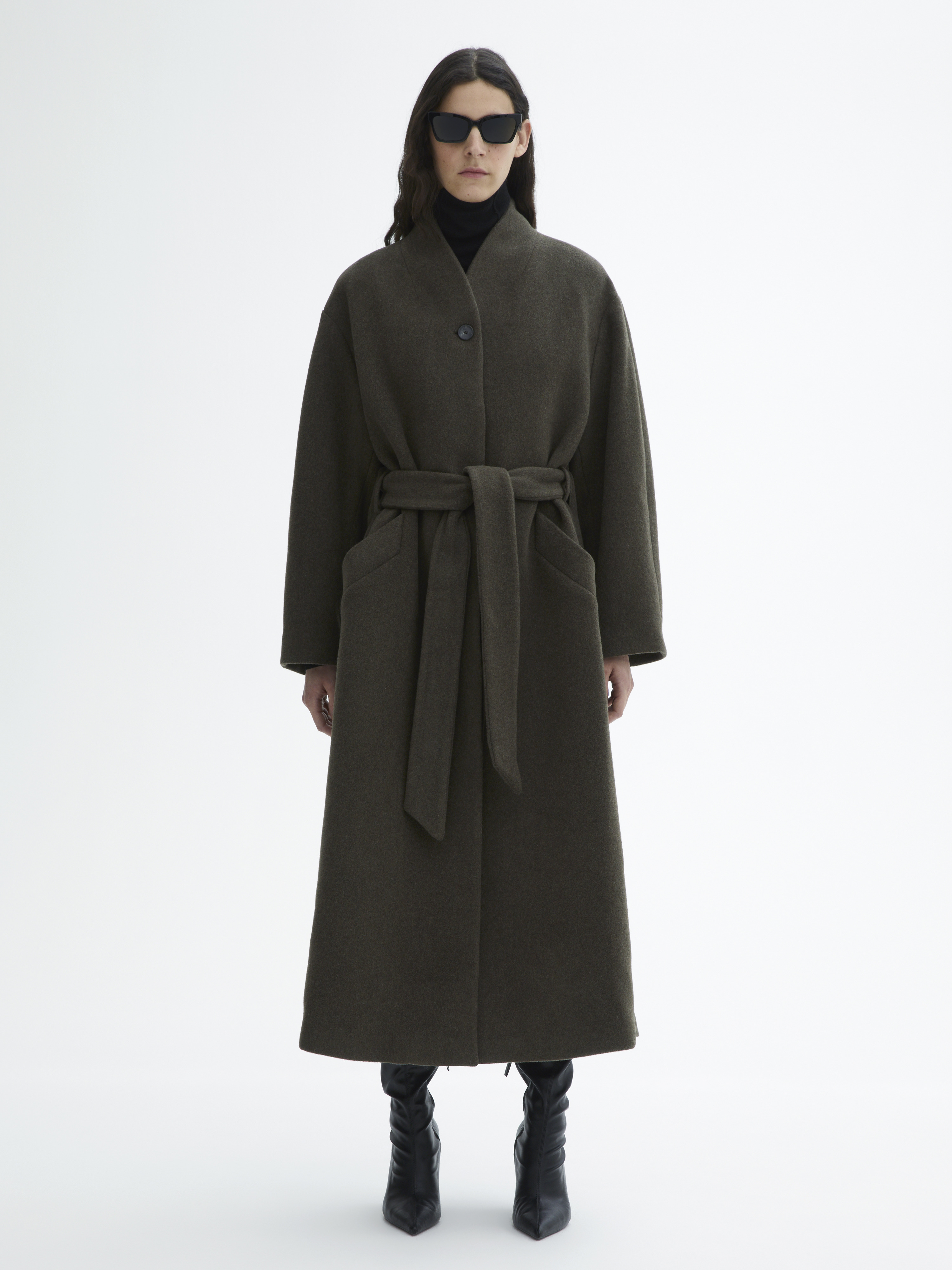 Oversize belted coat - 2