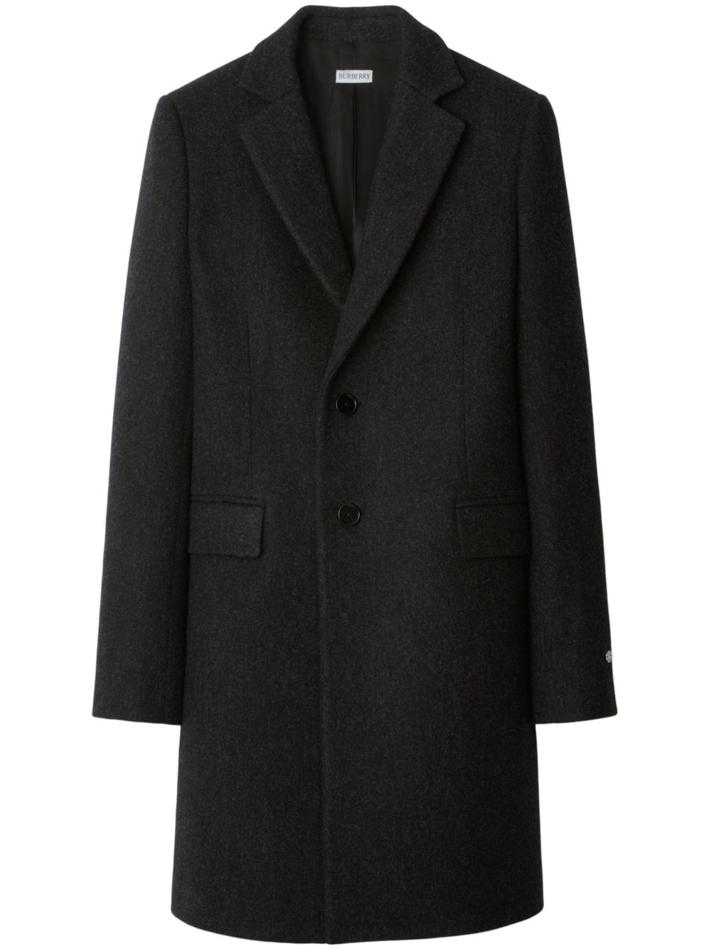 wool tailored coat - 1