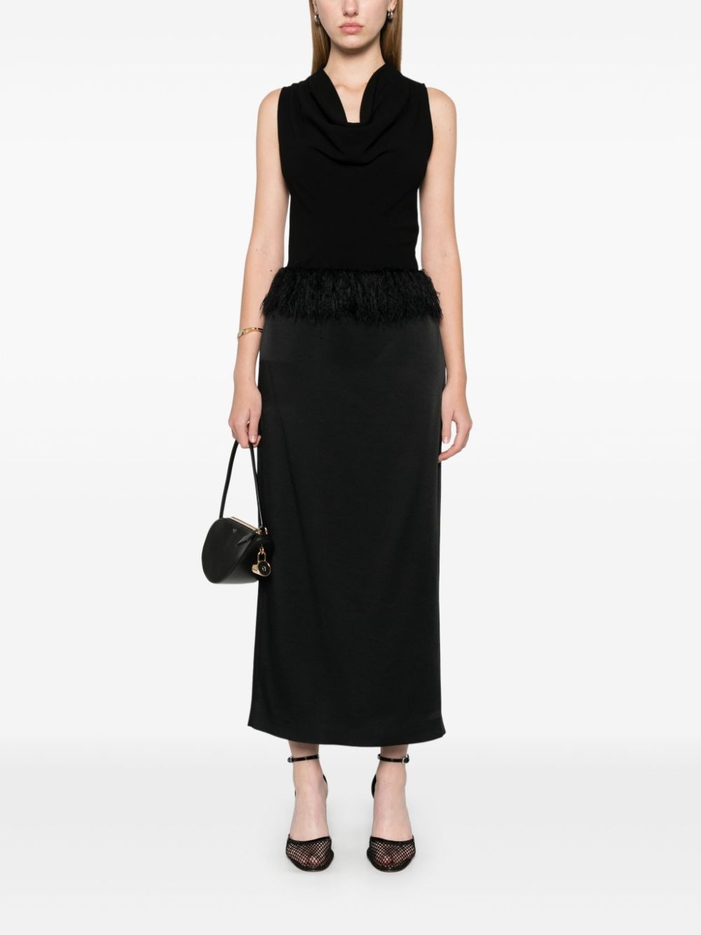 cowl-neck top - 2