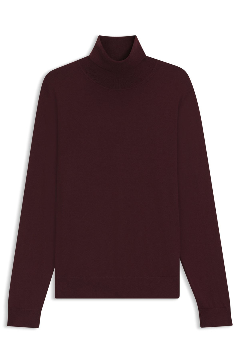 BECKHAM X BOSS ROLLNECK SWEATER IN CASHMERE 1
