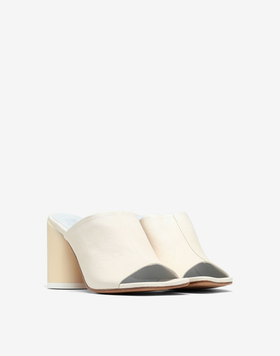 MM6 Maison Margiela Leather mules outlook