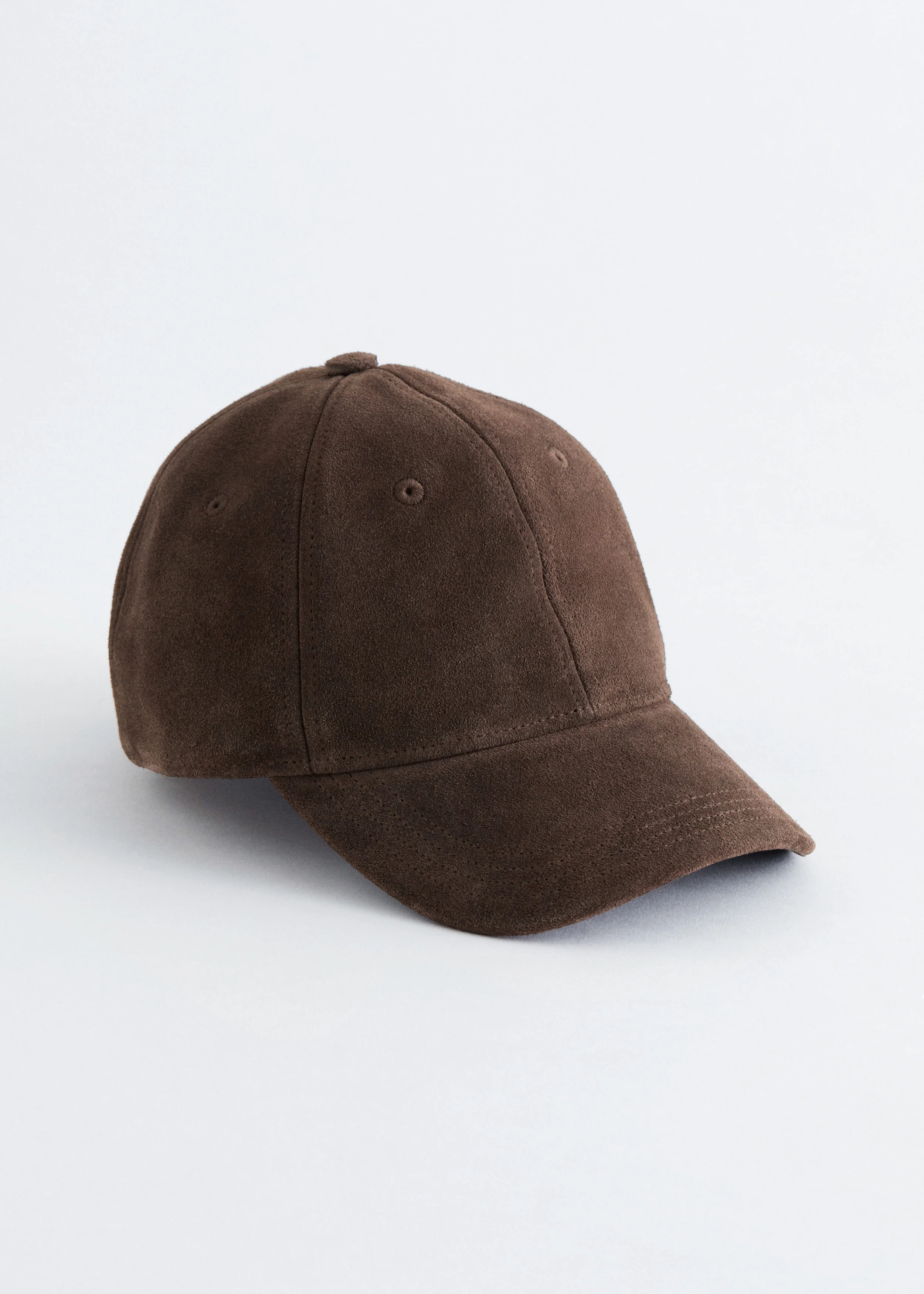 Suede Baseball Cap - 1