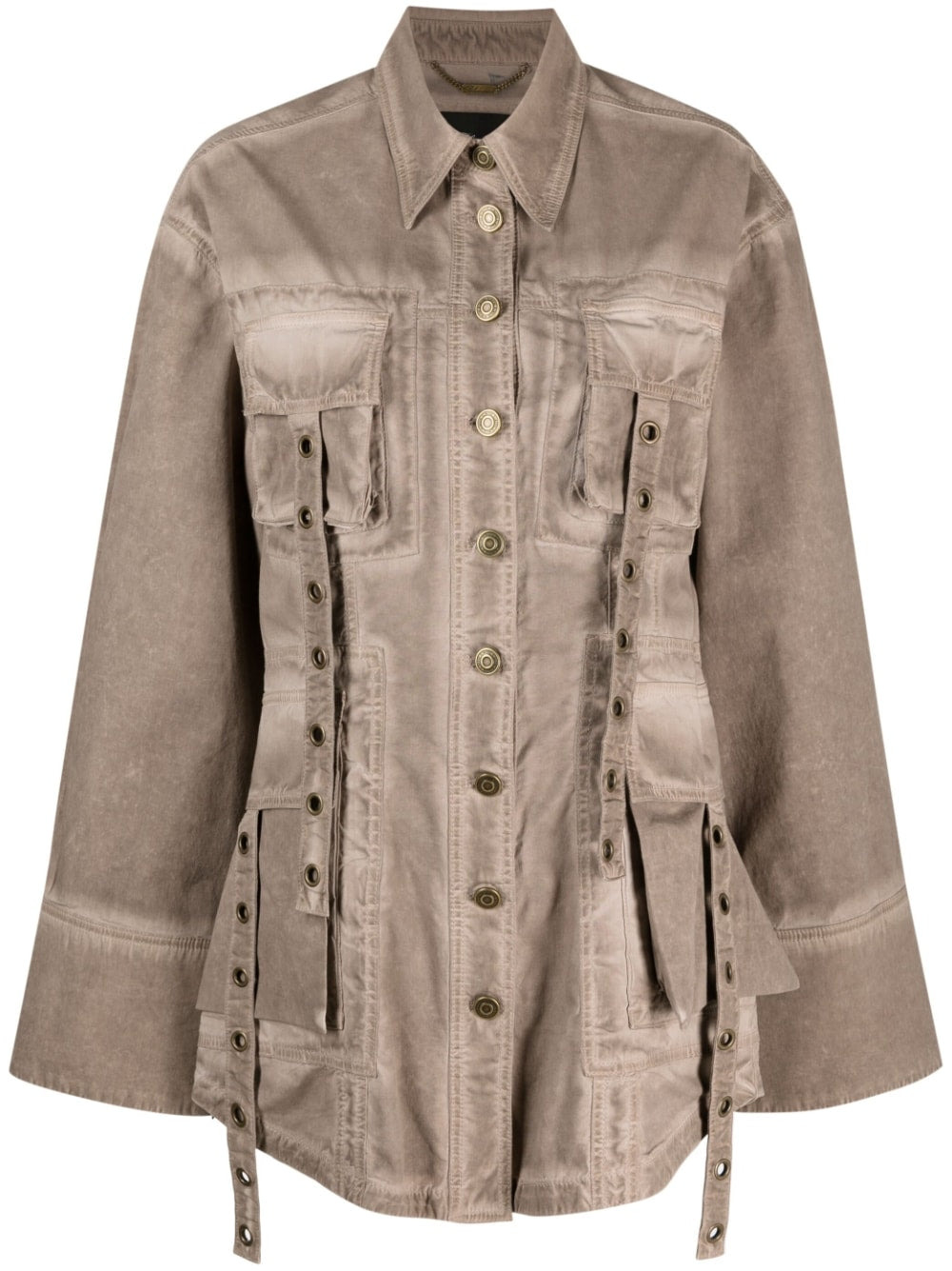 Blumarine Coats Brown - 1