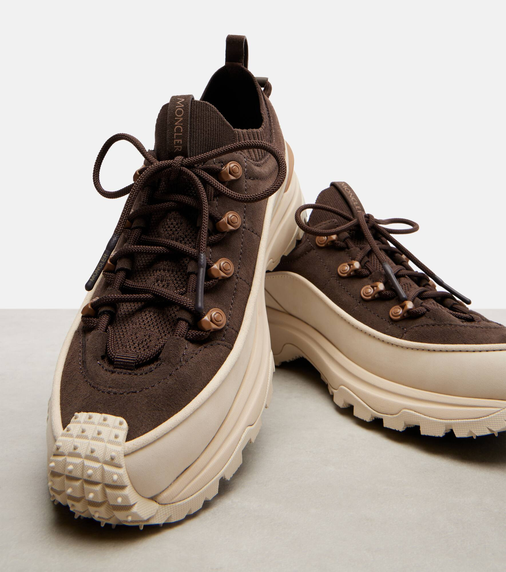 Trailgrip Lite3 nubuck and suede sneakers - 5