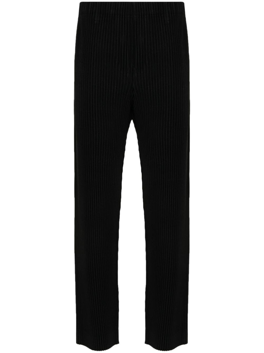 Basic slim-fit trousers - 1