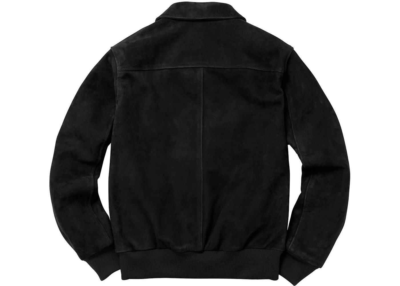 Supreme Schott Suede A-2 Black - 3