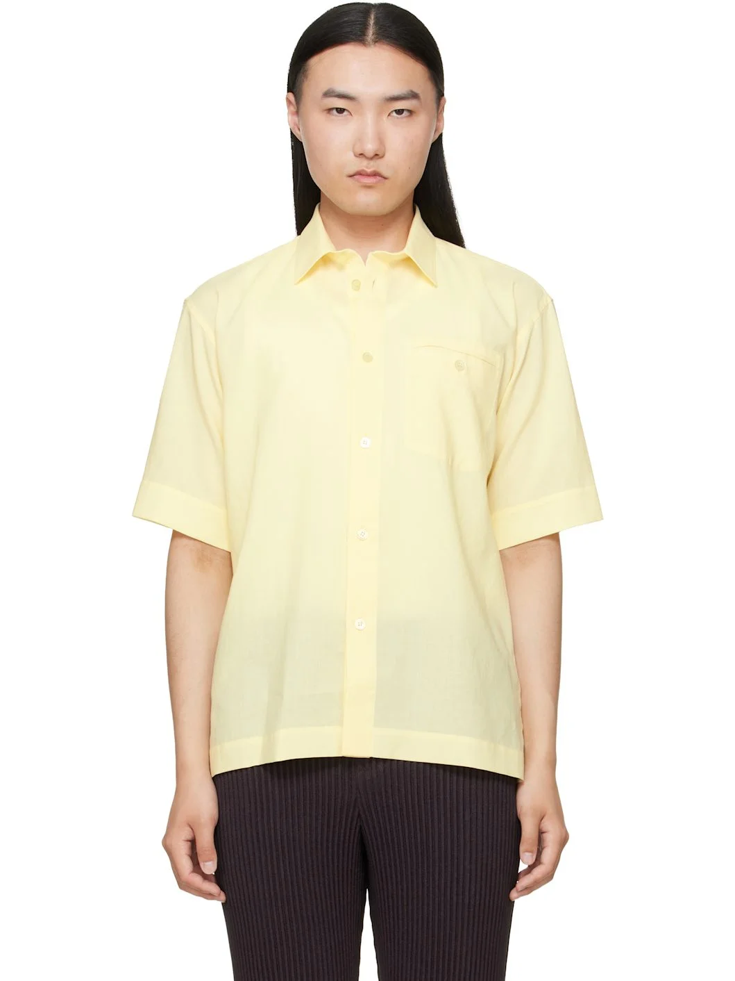 Yellow PL Ramie Shirt - 1