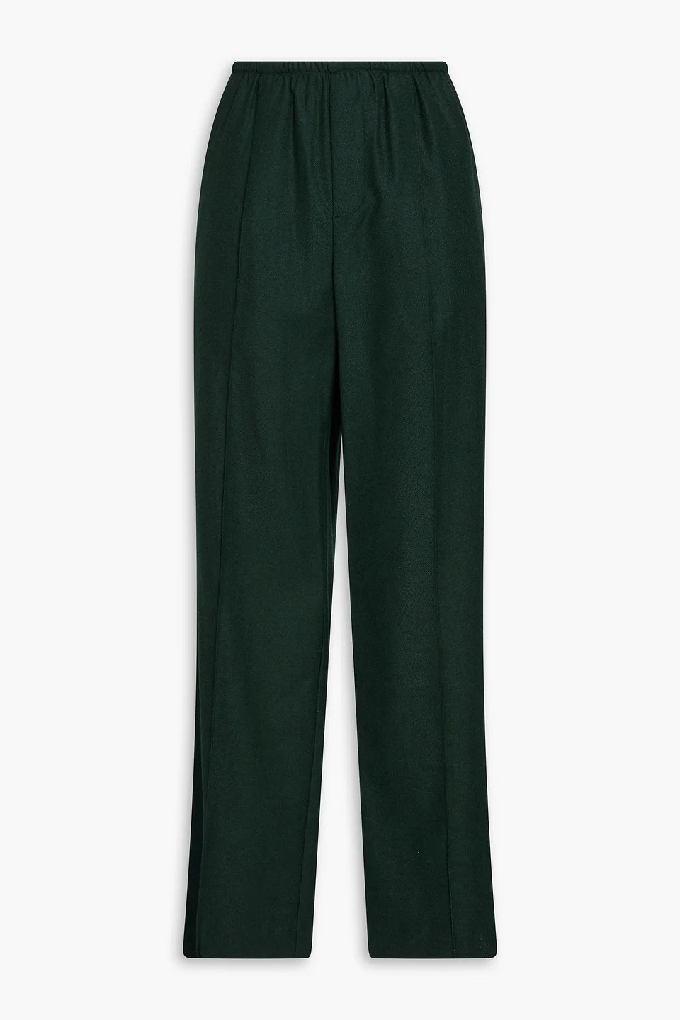 Twill wide-leg pants - 1
