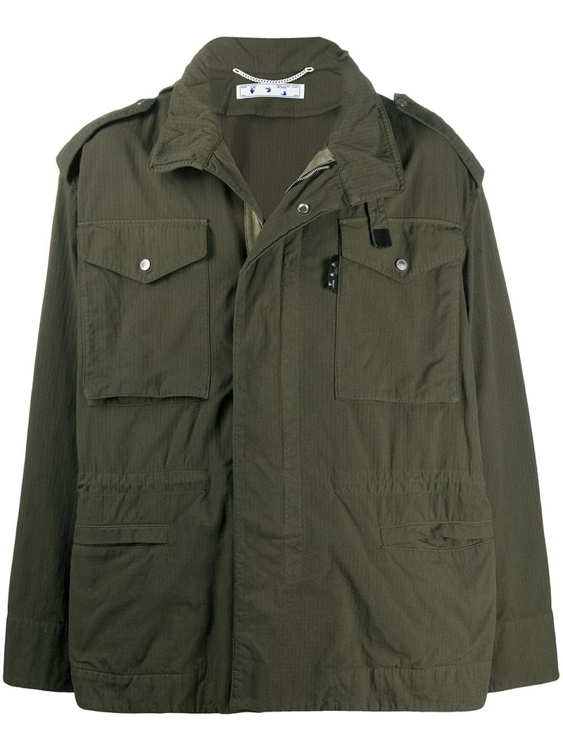 Arrows-motif 후드 재킷 1