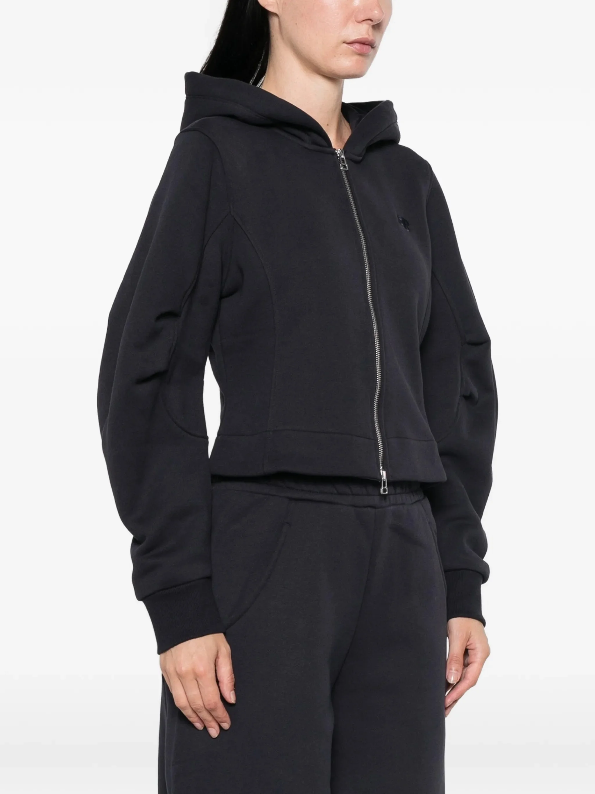 New Balance Logo-embroidered Zip-up Hoodie - 1
