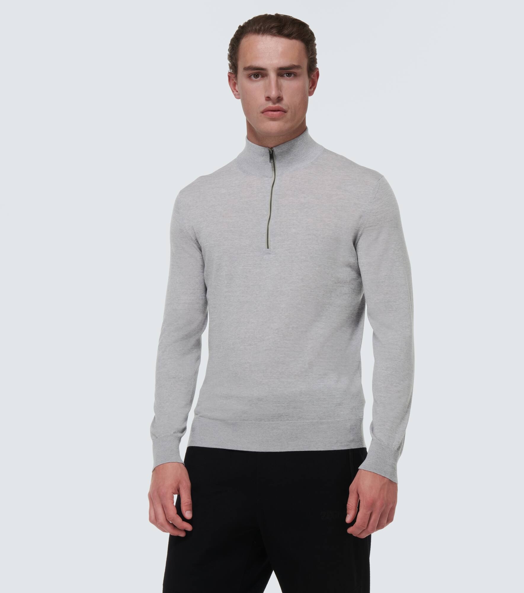 Turtleneck wool sweater - 3