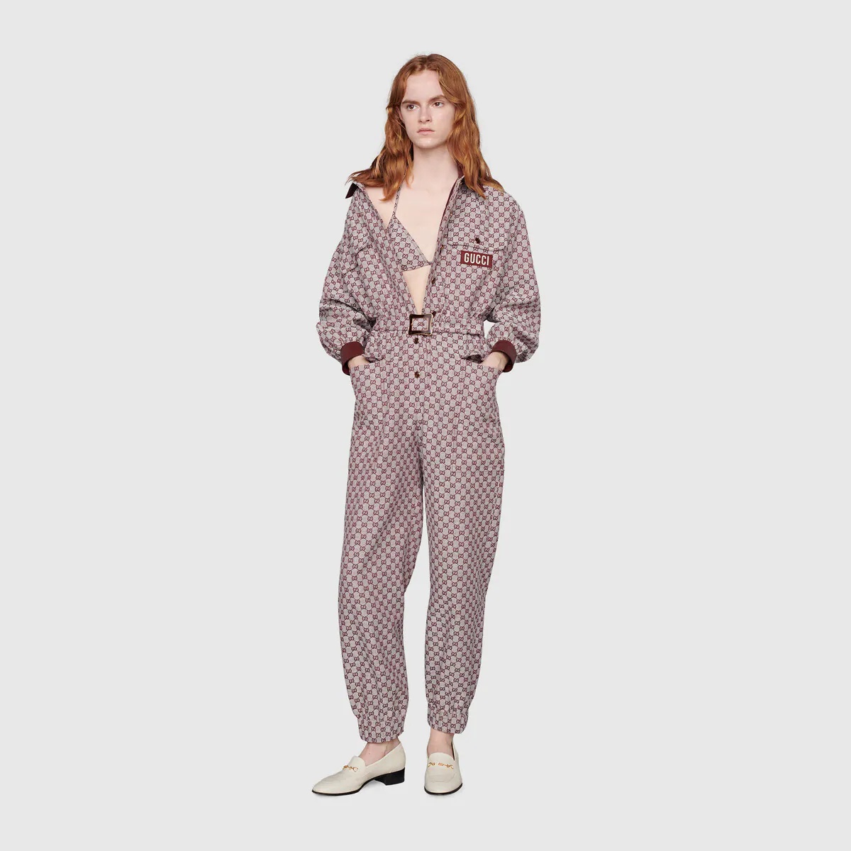 Gucci 100 GG canvas jumpsuit - 2