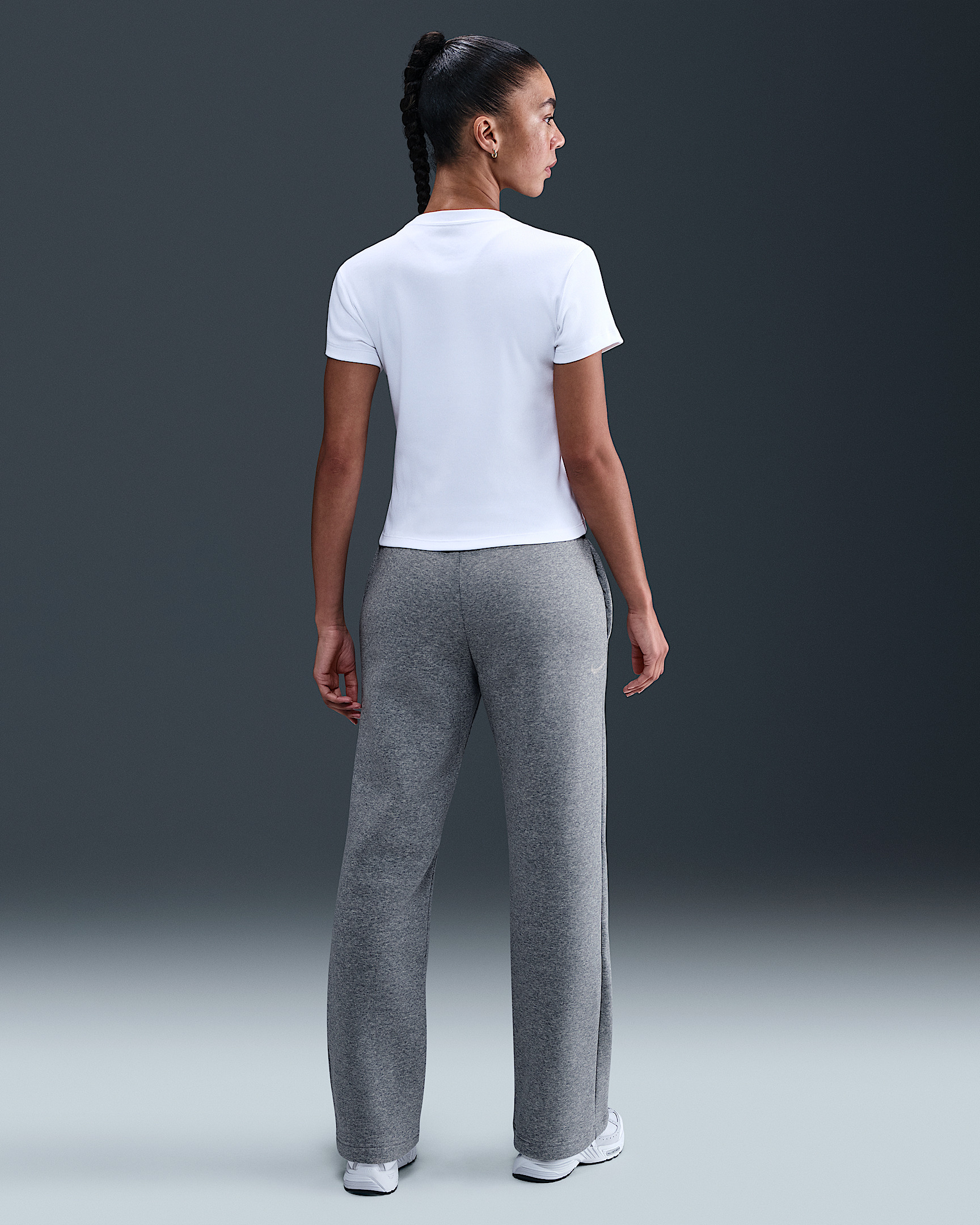 Nike Sportswear Phoenix Fleece Women's Mid-Rise Open-Hem Pants - 4