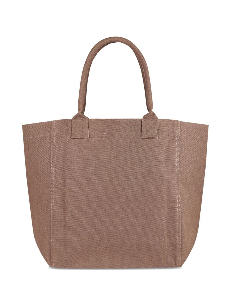 Isabel Marant Yenky logo-embroidered tote bag outlook